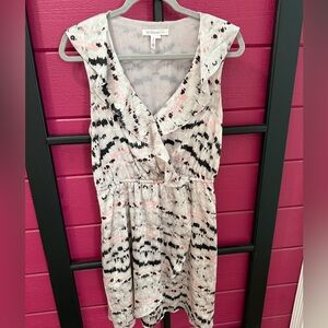 BCBGeneration Women's Sleeveless Patterned Dress - Black, Pink, White